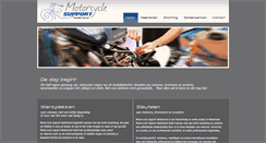 Desktop Screenshot of motorcyclesupport.nl
